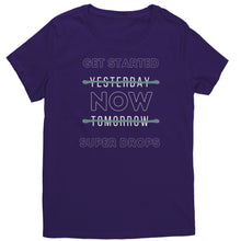 Load image into Gallery viewer, Partner.Co |District Women's T-Shirt | Get Started Now Super Drops