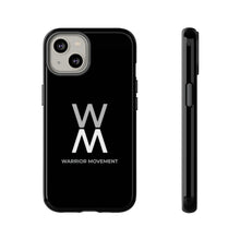 Load image into Gallery viewer, Warrior Movement | Black Tough Phone Case