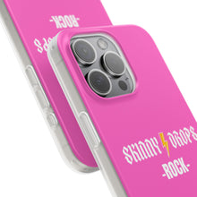 Load image into Gallery viewer, Partner.Co | Skinny Drops Rock Pink/White | Flexi Phone Case