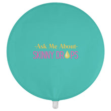Load image into Gallery viewer, Partner.Co | Ask Me About Skinny Drops Stack Event Pink/Yellow Logo | Event Balloon
