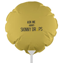 Load image into Gallery viewer, Partner.Co | Ask Me About Skinny Drops Stack Event Black Logo | Event Balloon