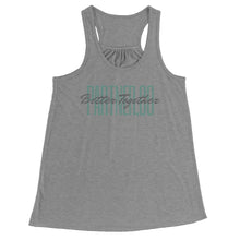 Load image into Gallery viewer, Partner.Co | Green Tall Logo | Flowy Racerback Tank