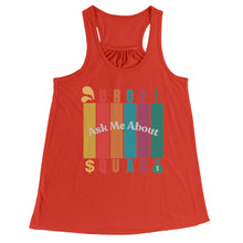 Load image into Gallery viewer, Partner.Co | Ask Me About Drop Squad Multi Logo| Flowy Racerback Tank