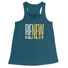 Load image into Gallery viewer, Partner.Co | RENEW Tall Logo| Flowy Racerback Tank