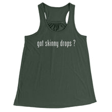 Load image into Gallery viewer, Partner.Co | Got Skinny Drops White Logo | Racerback Tank