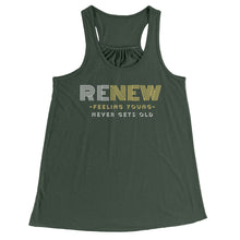 Load image into Gallery viewer, Partner.Co | RENEW GENX Logo| Flowy Racerback Tank