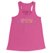 Load image into Gallery viewer, Partner.Co | RENEW Simple Logo| Flowy Racerback Tank