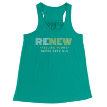 Load image into Gallery viewer, Partner.Co | RENEW GENX Logo| Flowy Racerback Tank