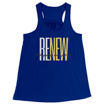 Load image into Gallery viewer, Partner.Co | RENEW Tall Logo| Flowy Racerback Tank