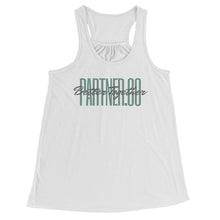 Load image into Gallery viewer, Partner.Co | Green Tall Logo | Flowy Racerback Tank