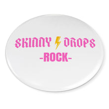 Load image into Gallery viewer, Partner.Co | Skinny Drops Rock White/Pink | Event Button Pins Packs