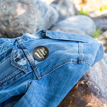 Load image into Gallery viewer, Partner.co| Skinny Drops Baseball Logo Black | Button Pins