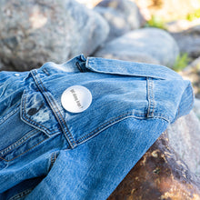 Load image into Gallery viewer, Partner.Co | Got Skinny Drops White/Black | Button Pins Packs