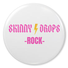 Load image into Gallery viewer, Partner.Co | Skinny Drops Rock White/Pink | Event Button Pins Packs