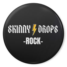Load image into Gallery viewer, Partner.Co | Skinny Drops Rock Black/White | Button Pins