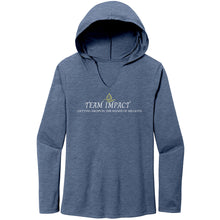Load image into Gallery viewer, Team Impact| Women’s Perfect Tri Long Sleeve Hoodie | Ask Me WHY I Need Skinny Drops
