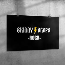 Load image into Gallery viewer, Partner.Co | Skinny Drops Rock Black/White | Event Poster