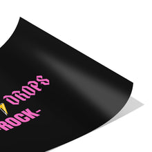 Load image into Gallery viewer, Partner.Co | Skinny Drops Rock Black/Pink | Event Poster
