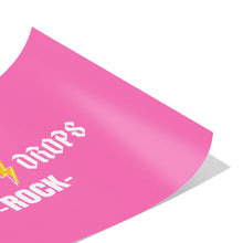 Load image into Gallery viewer, Partner.Co | Skinny Drops Rock Pink/White | Event Poster