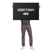 Load image into Gallery viewer, Partner.Co | Skinny Drops Rock Black/White | Event Poster