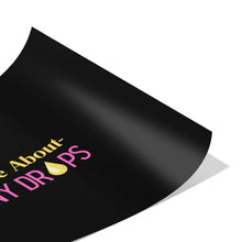 Load image into Gallery viewer, Partner.Co | Ask Me About Skinny Drops Stacked Yellow Pink  Black Logo | Event Poster