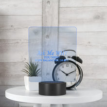 Load image into Gallery viewer, Team Impact| Ask Me WHY You Need Body Balancing Drops| Acrylic LED Sign