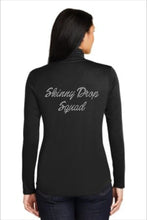 Load image into Gallery viewer, SKINNY DROP SQUAD | FUN FITNESS Collection BLING Women's Quarter Zip 1/4 Jacket