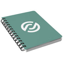 Load image into Gallery viewer, Partner.Co | White Circle Logo| Spiralbound Notebook