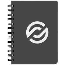 Load image into Gallery viewer, Partner.Co | Circle Logo| Black Spiralbound Notebook