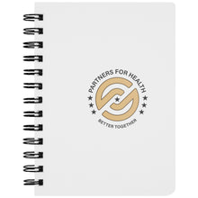 Load image into Gallery viewer, Partners For Health | Spiralbound Notebook