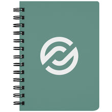 Load image into Gallery viewer, Partner.Co | White Circle Logo| Spiralbound Notebook