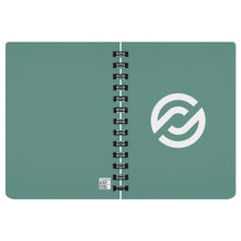 Load image into Gallery viewer, Partner.Co | White Circle Logo| Spiralbound Notebook