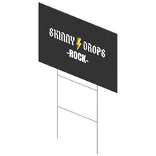 Load image into Gallery viewer, Partner.Co | Skinny Drops Rock White Logo | Event Sign