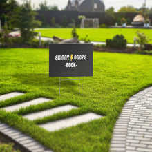 Load image into Gallery viewer, Partner.Co | Skinny Drops Rock White Logo | Event Sign