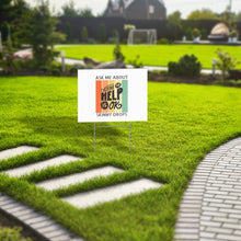 Load image into Gallery viewer, Partner.Co | Ask Me About Skinny Drops Asking For Help Is Ok Logo| Sign (Single Sided)