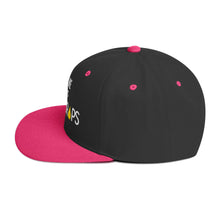 Load image into Gallery viewer, Partner.Co | Ask Me About Skinny Drops Stacked Black Logo | Snapback Hat
