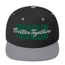 Load image into Gallery viewer, Partner.Co | Green Tall Logo | Snapback Hat