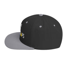 Load image into Gallery viewer, Partner.Co | Ask Me About Skinny Drops Stacked Black Logo | Snapback Hat