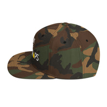 Load image into Gallery viewer, Partner.Co | Ask Me About Skinny Drops Stacked Black Logo | Snapback Hat