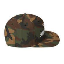 Load image into Gallery viewer, Partner.Co | Ask Me About Skinny Drops Stacked Black Logo | Snapback Hat