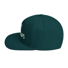 Load image into Gallery viewer, Partner.Co | Ask Me About Skinny Drops Stacked Black Logo | Snapback Hat
