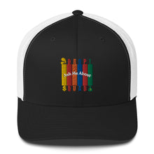 Load image into Gallery viewer, Partner.Co | Ask Me About Drop Squad Logo| Trucker Cap