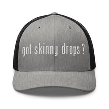 Load image into Gallery viewer, Partner.Co | Got Skinny Drops White Logo | Trucker Hat