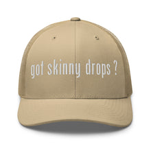 Load image into Gallery viewer, Partner.Co | Got Skinny Drops White Logo | Trucker Hat