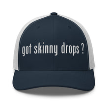 Load image into Gallery viewer, Partner.Co | Got Skinny Drops White Logo | Trucker Hat