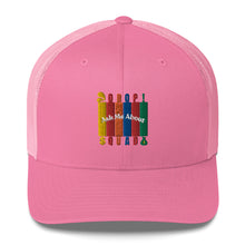 Load image into Gallery viewer, Partner.Co | Ask Me About Drop Squad Logo| Trucker Cap