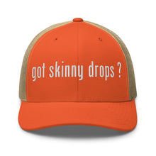 Load image into Gallery viewer, Partner.Co | Got Skinny Drops White Logo | Trucker Hat