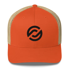 Load image into Gallery viewer, Partner.Co | Black Circle Logo| Trucker Cap