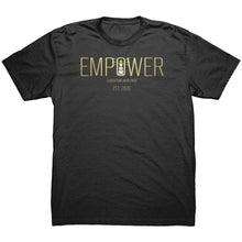 Load image into Gallery viewer, Empower| Gold Edition | Next Level Unisex Shirt
