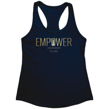 Load image into Gallery viewer, Empower | Gold Edition | Next Level Womens Racerback Tank